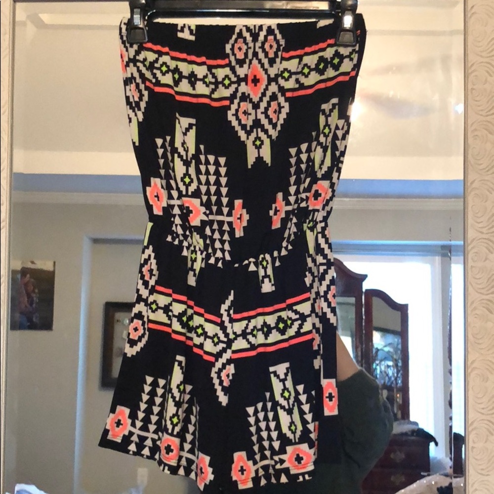 Aztec Print Romper